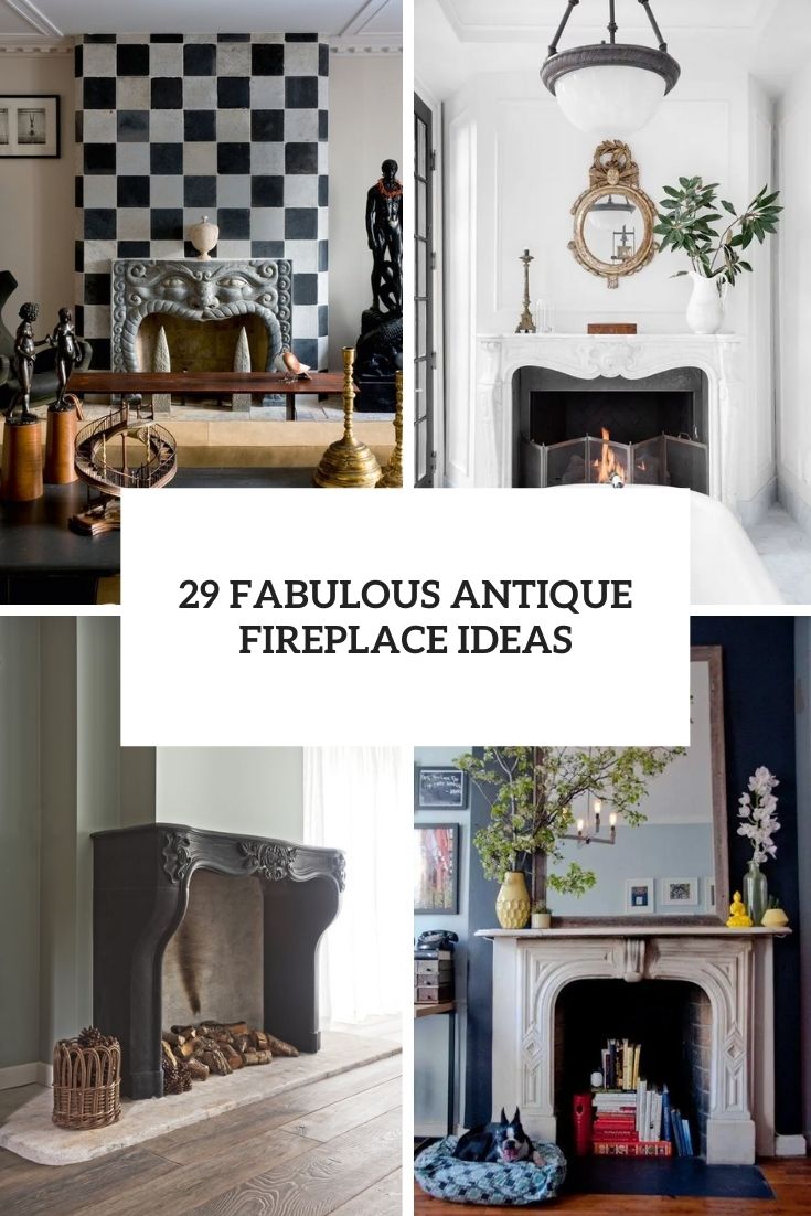 fabulous antique fireplace ideas cover