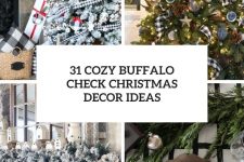 31 cozy buffalo check christmas decor ideas cover
