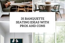35 banquette seating ideas with pros and cons cover