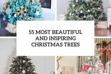 55 most beautiful and inspiring christmas trees cover