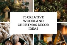 75 creative woodland christmas decor ideas cover