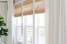 woven shades are perfect window treatments
