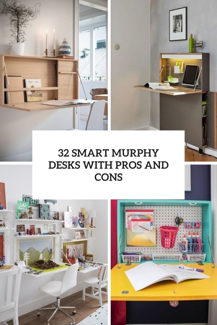 smart murphy desks with pros and cons cover