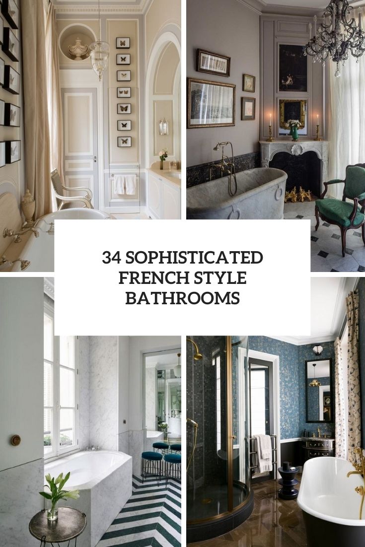 sophisticated french style bathrooms cover