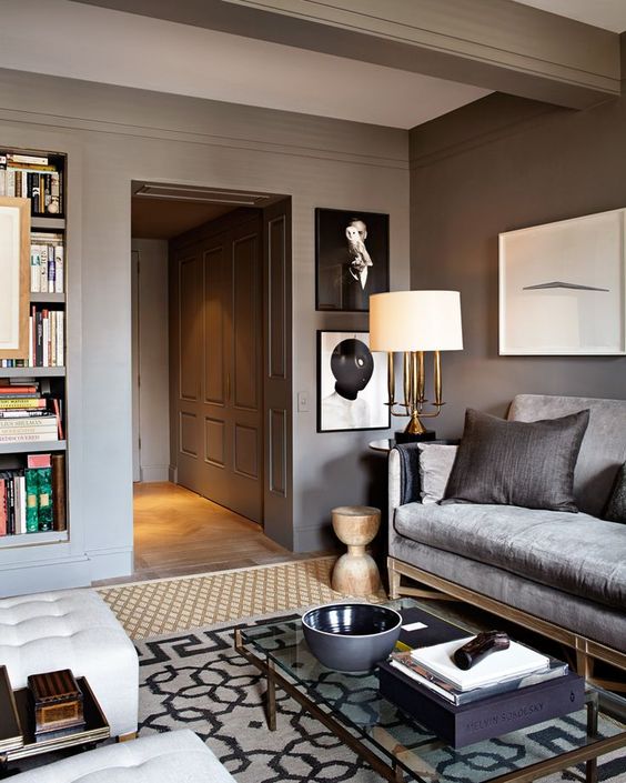 27 Refined Taupe Living Room Decor Ideas Shelterness - Home Decor Ideas With Grey Sofa