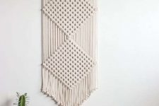 19 a beautiful macrame wall hanging is a cool idea for a boho space, it will add interest to the space