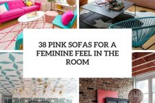 38 pink sofas for a feminine feel in the room cover