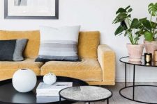 a stylish Scandi living room design