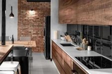 a stylish modern kitchen design