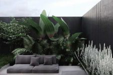 a stylish minimalist terrace design