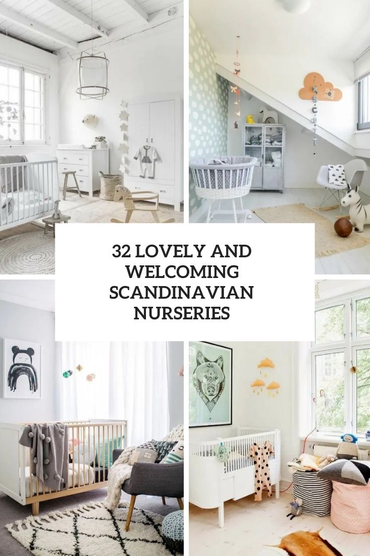 32 Lovely And Welcoming Scandinavian Nurseries
