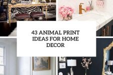 43 animal print ideas for home decor cover