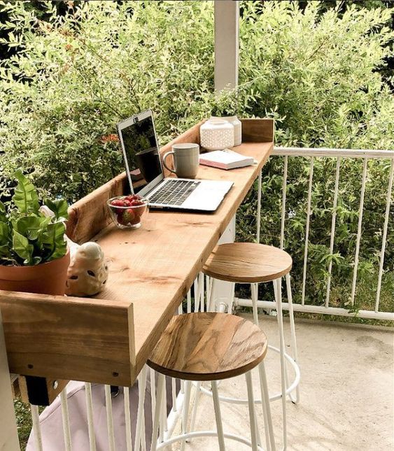 Verslaggever Kust einde 25 Space-Saving Balcony Furniture And Accessories - Shelterness