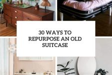 30 ways to repurpose a vintage suitcase cover