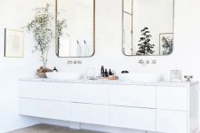 a stylish neutral bathroom design