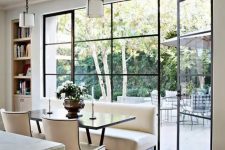 floor to ceiling windows awith additional doors re the best idea to connect indoors to outdoors and enjoy the views