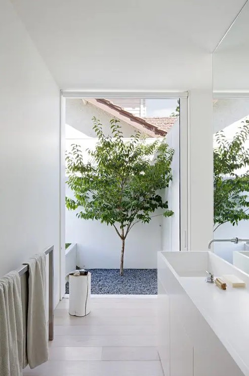 go for a floor to ceiling window if you know that it gives the views of your private courtyard