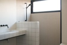 a simple neutral bathroom design