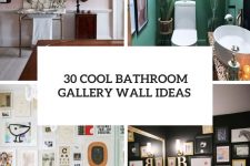 30 cool bathroom gallery wall ideas cover