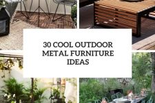 30 cool outdoor metal furniture ideas cover