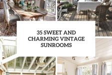 35 sweet and charming vintage sunrooms cover