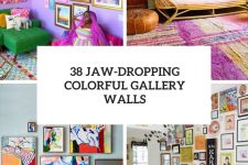 38 jaw-dropping colorful gallery walls cover