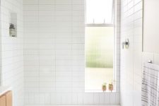 a minimalist neutral bathroom design