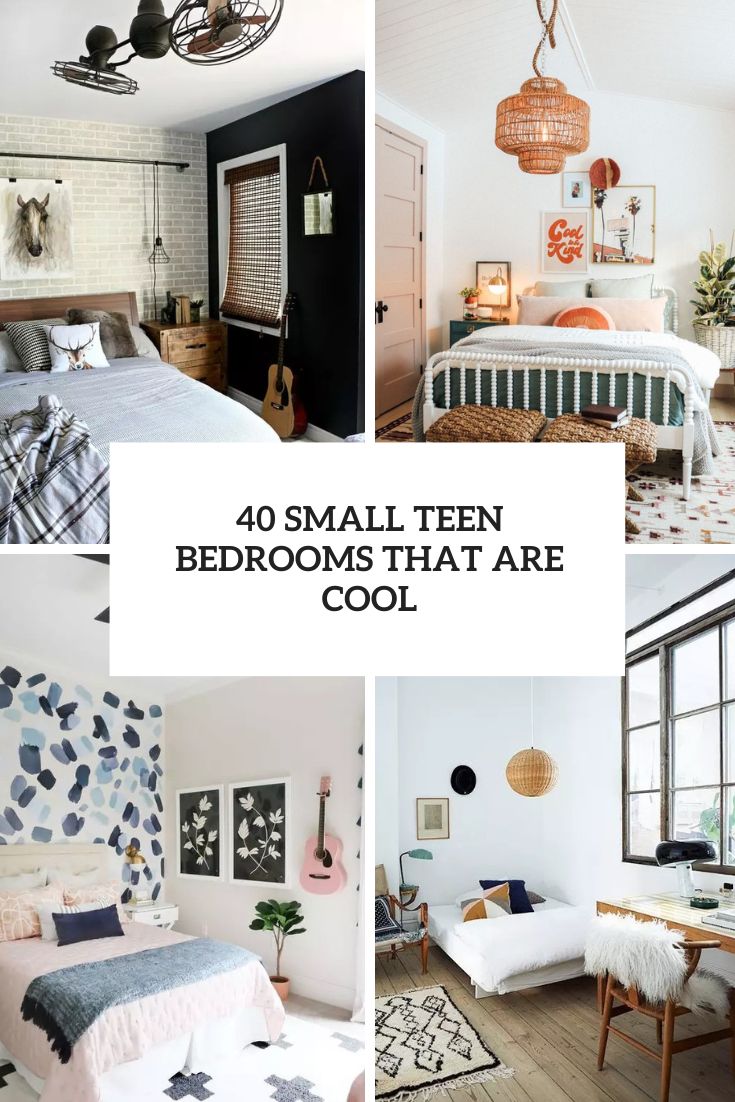 40 Small Teen Bedrooms That Are Cool