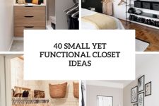 40 small yet functional closet ideas cover