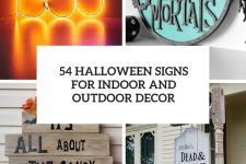 54 halloween signs for indoor and outdoor decor cover