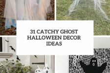 31 catchy ghost halloween decor ideas cover