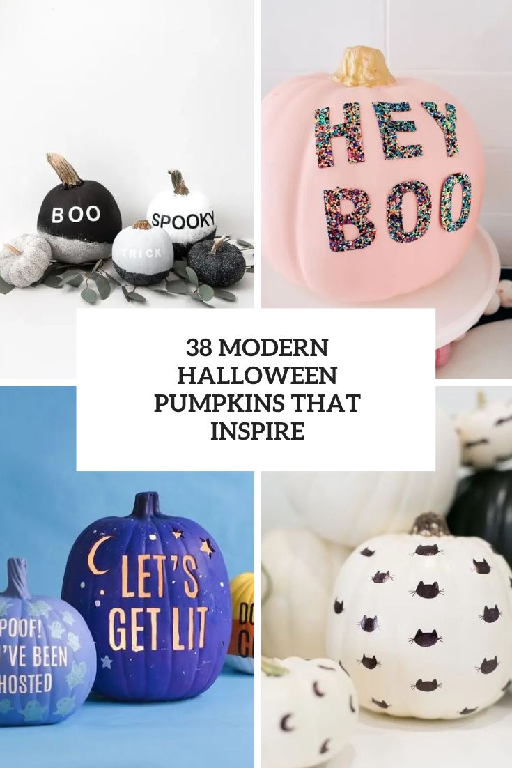 modern halloween pumpkins that inspire cover