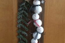 06 a creative snowmen and Christmas tree decoration for the holidays can be crafted using dollar store supplies