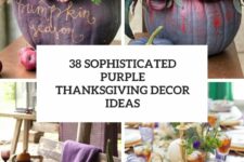 38 sophisticated purple thanksgiving decor ideas cover