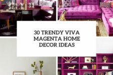 30 trendy viva magenta home decor ideas cover