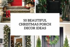 50 beautiful christmas porch decor ideas cover