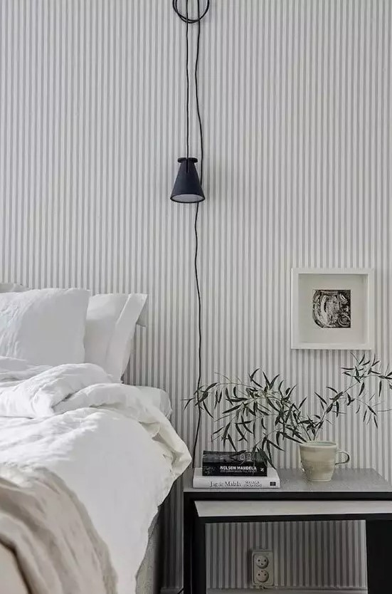 a lovely Scandi bedroom design