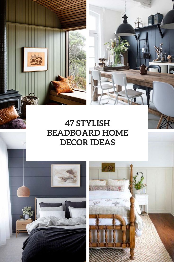 stylish beadboard home decor ideas cover