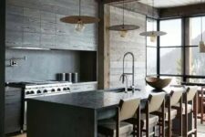 a cozy chalet kitchen design