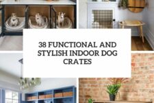 38 functional and stylish indoor dog crates cover
