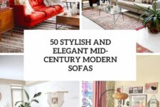 50 stylish and elegant mid-century modern sofas cover