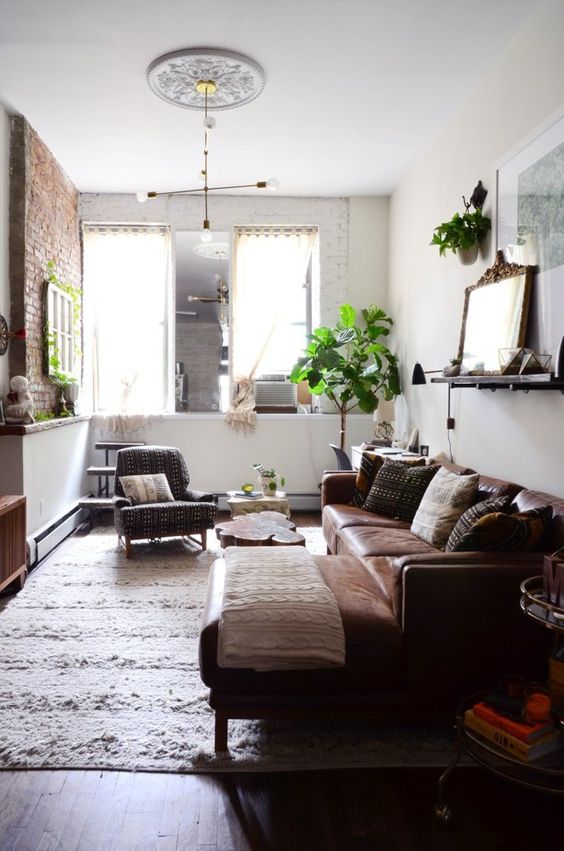 a stylish small living room design