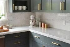 a lovely grey kitchen design