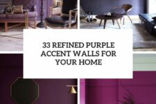 33 refined purple accent walls for your home cover
