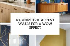 43 geometric accent walls for a wow effect cover