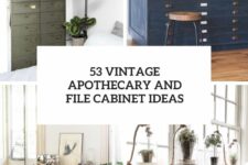 53 vintage apothecary and file cabinet ideas cover