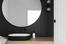 a simple yet stylish minimalist bathroom design