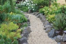 a japanese-inspired garden path