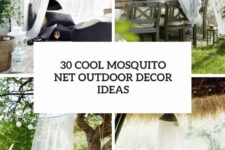 30 cool mosquito net outdoor decor ideas cover