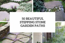 50 beautiful stepping stone garden paths cover